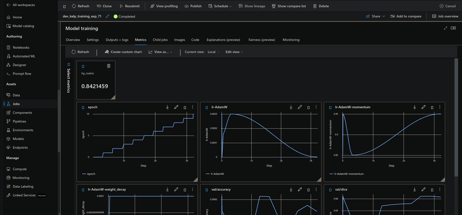 model_training_metrics_page